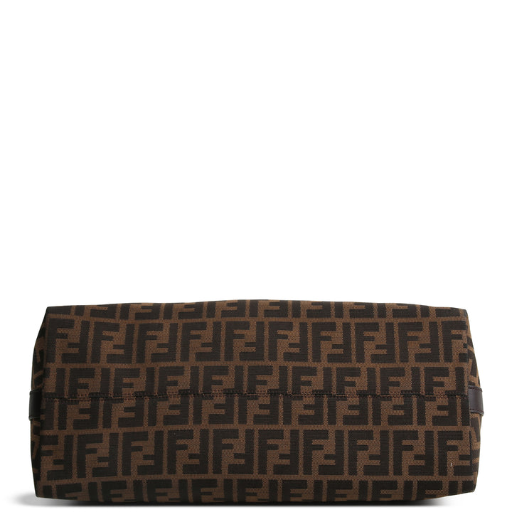 FENDI Zucca FF Hobo - Tobacco