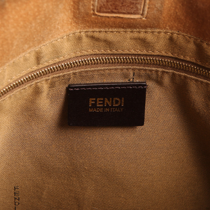 FENDI Zucca FF Hobo - Tobacco