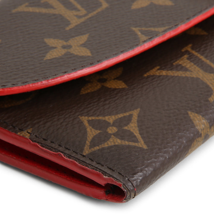 LOUIS VUITTON Monogram Bloom Flower Emilie Wallet