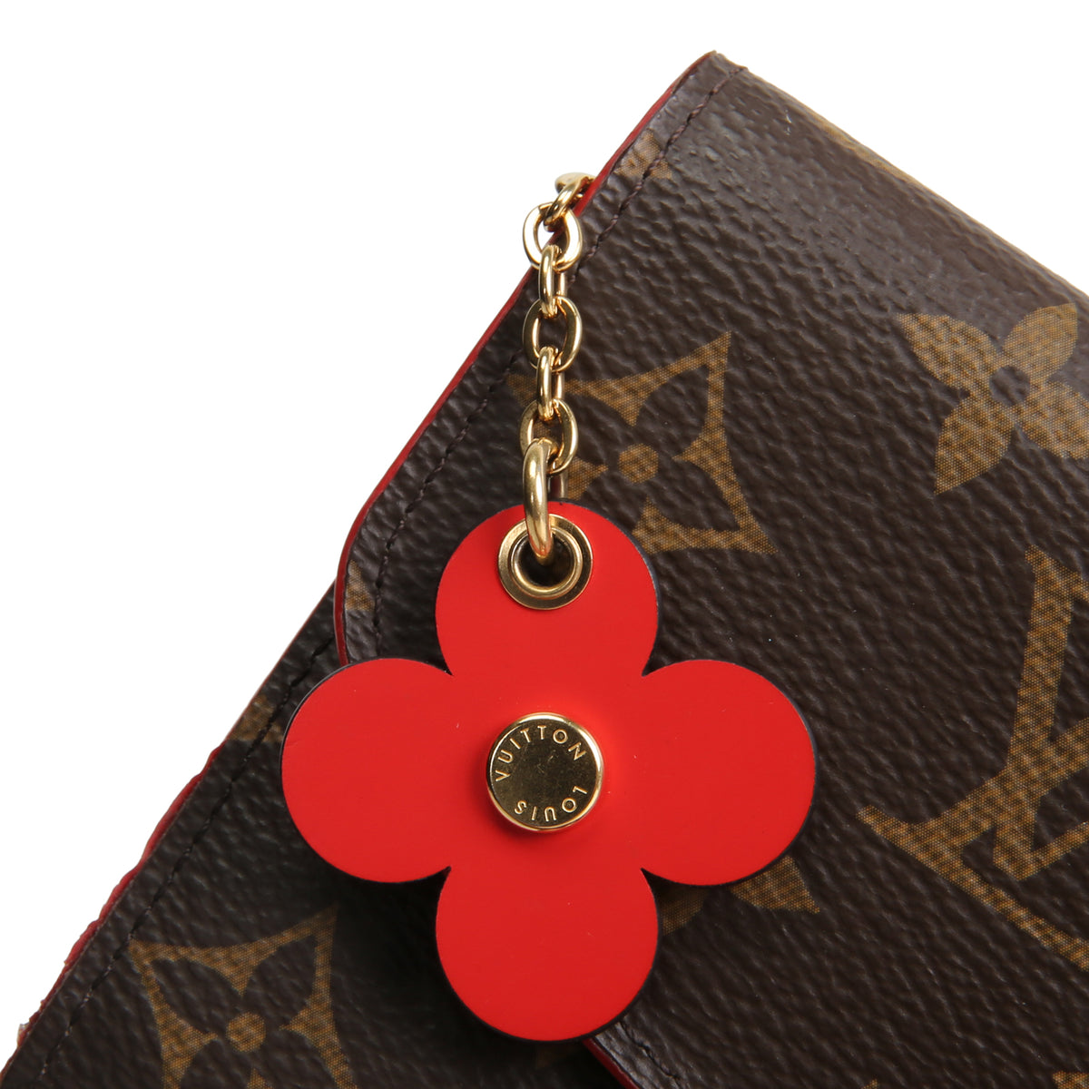LOUIS VUITTON Monogram Bloom Flower Emilie Wallet
