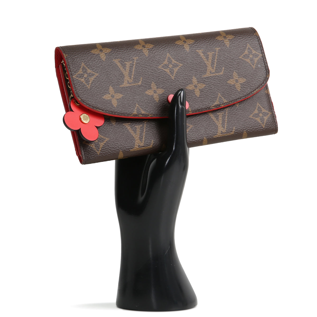 LOUIS VUITTON Monogram Bloom Flower Emilie Wallet
