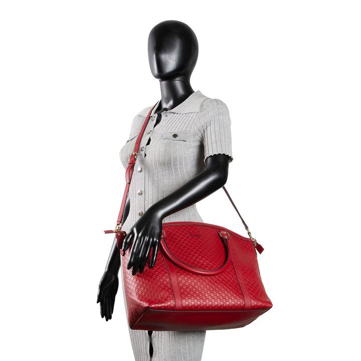 GUCCI Micro Guccissima Satchel Large OUTLET FINAL SALE