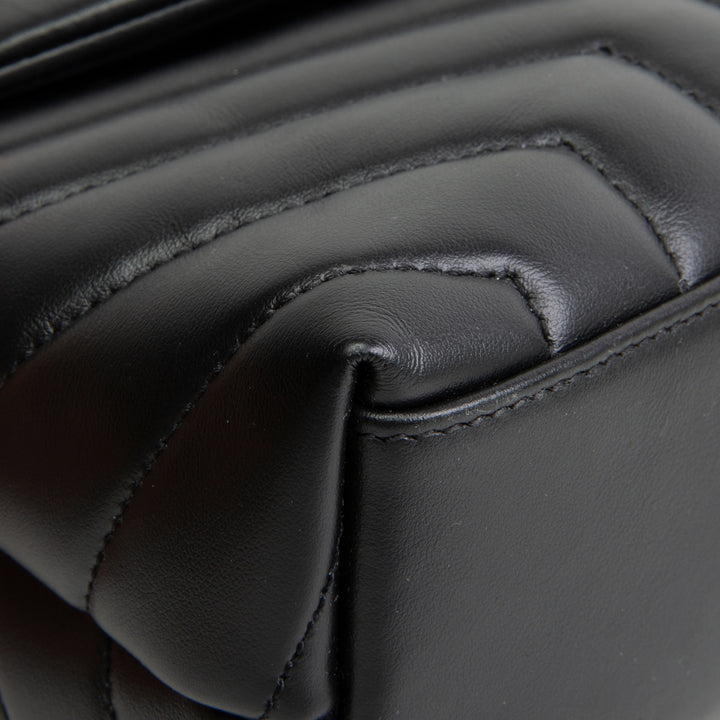 SAINT LAURENT Small Loulou Shoulder Bag  - Black