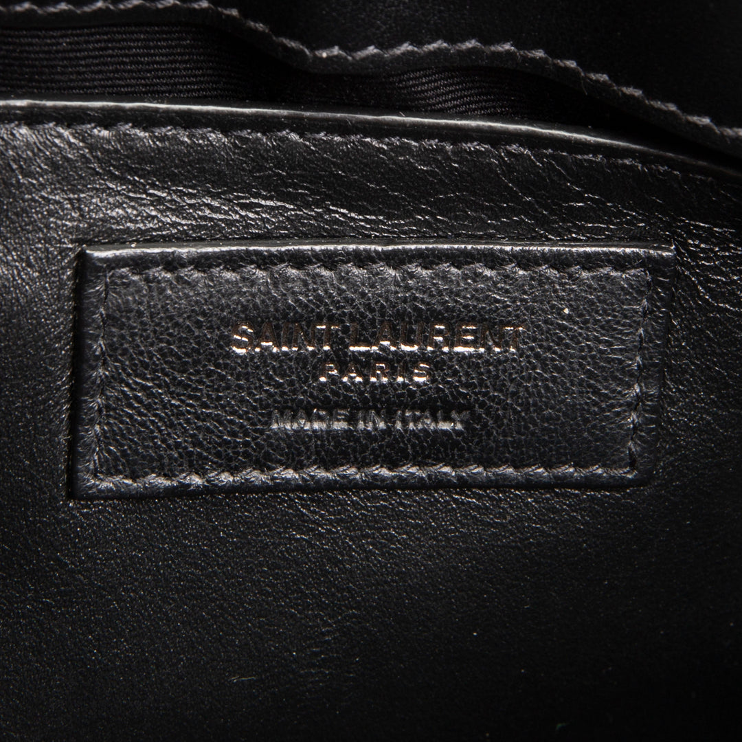SAINT LAURENT Small Loulou Shoulder Bag  - Black