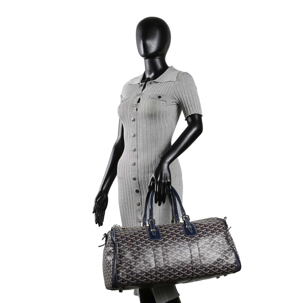 GOYARD Goyardine Croisiere 45 - Navy Blue OUTLET FINAL SALE