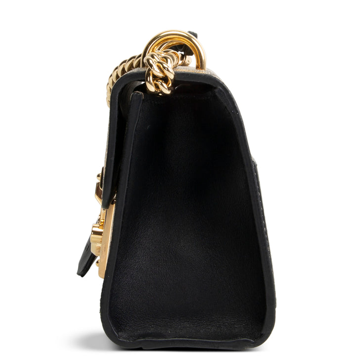 GUCCI GG Supreme Bee Padlock Shoulder Bag