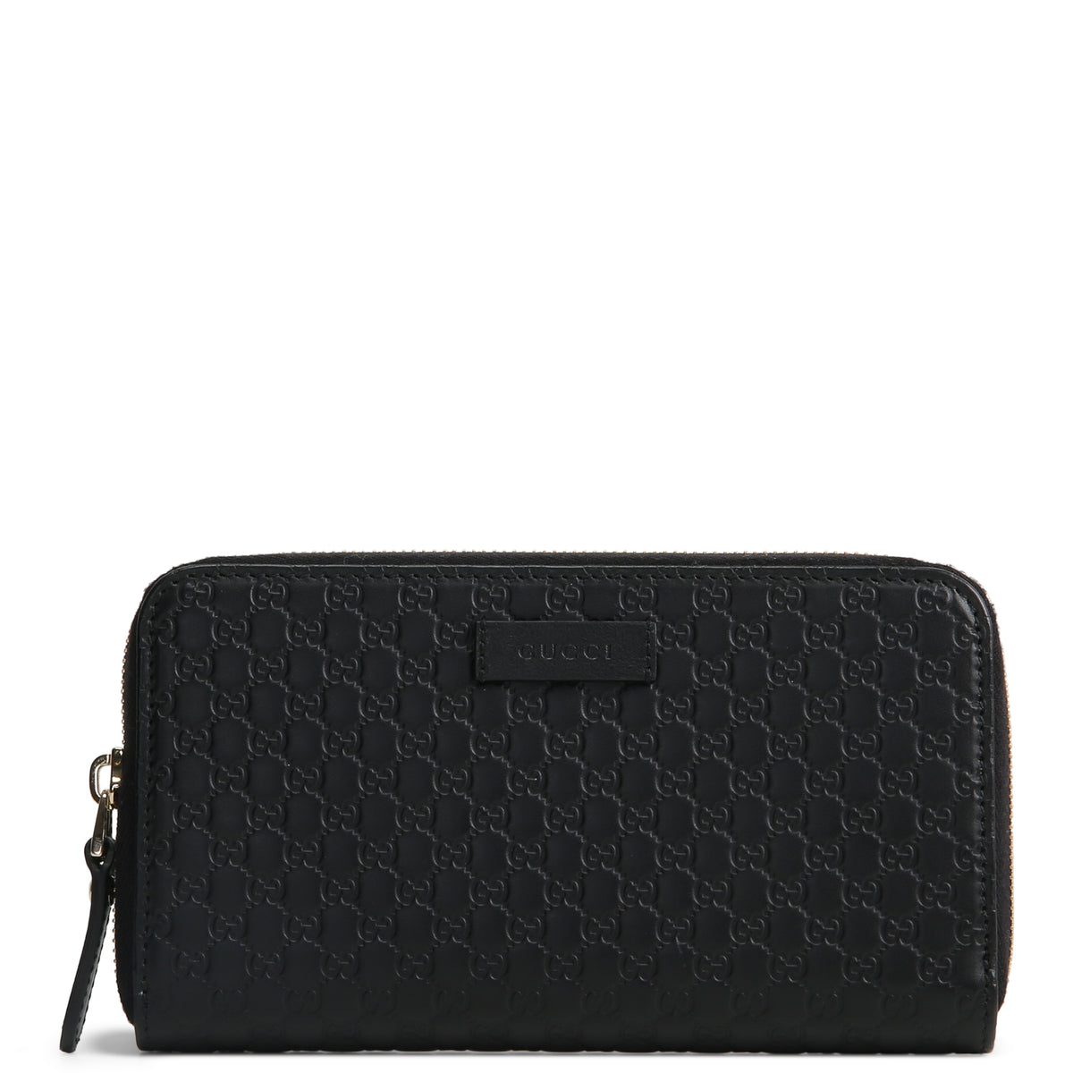GUCCI Microguccissima Zip Around Wallet
