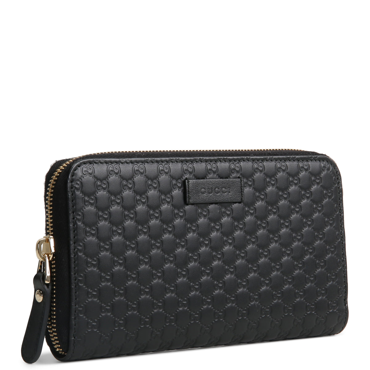 GUCCI Microguccissima Zip Around Wallet