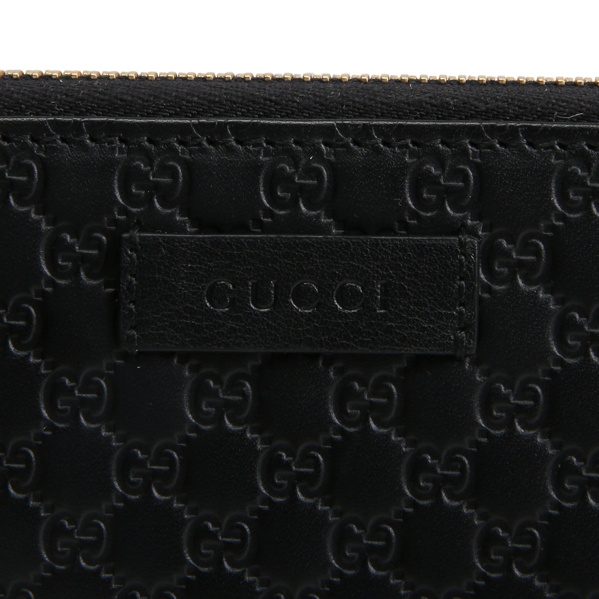 GUCCI Microguccissima Zip Around Wallet