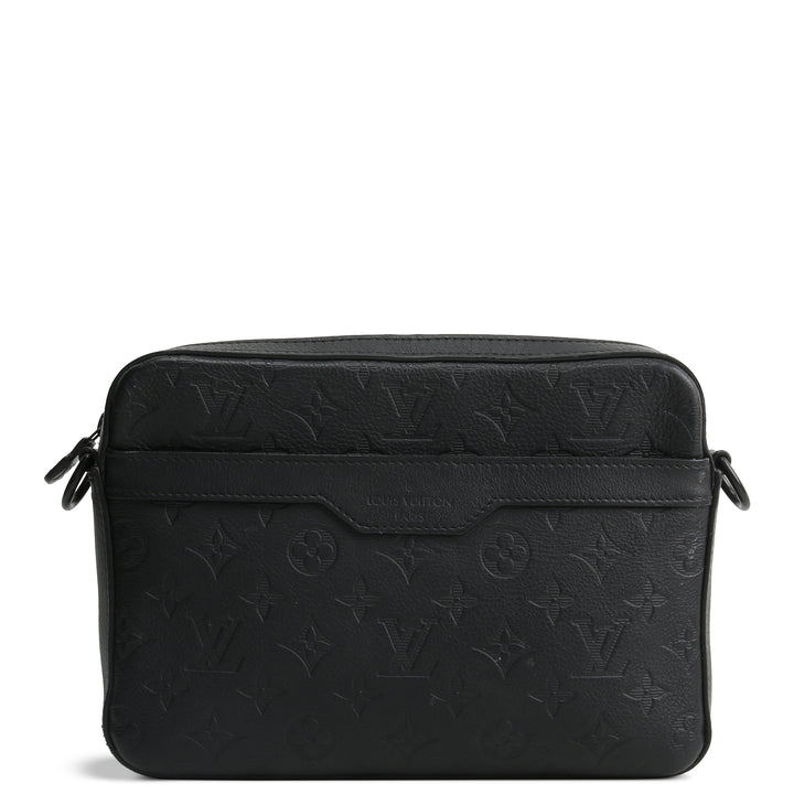 LOUIS VUITTON Monogram Shadow Trio Messenger Bag - Black