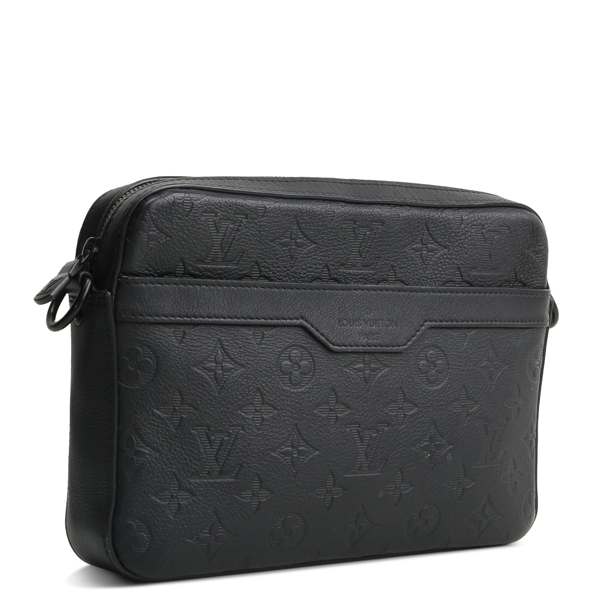 LOUIS VUITTON Monogram Shadow Trio Messenger Bag - Black