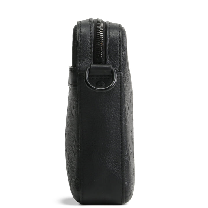 LOUIS VUITTON Monogram Shadow Trio Messenger Bag - Black