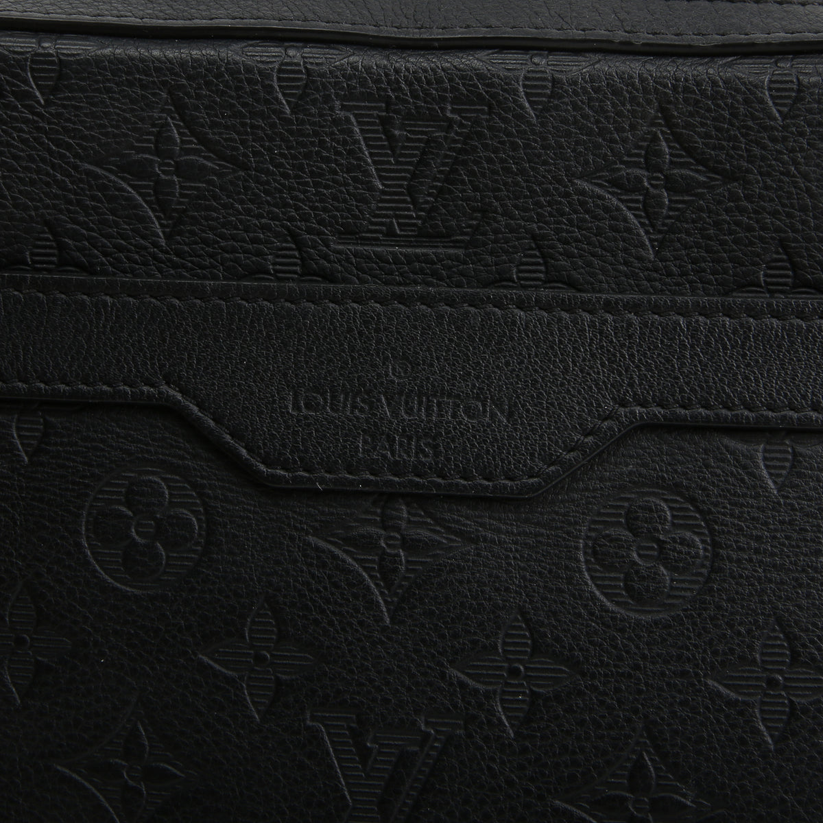 LOUIS VUITTON Monogram Shadow Trio Messenger Bag - Black