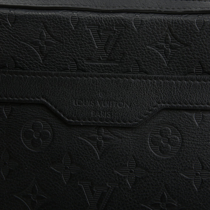 LOUIS VUITTON Monogram Shadow Trio Messenger Bag - Black