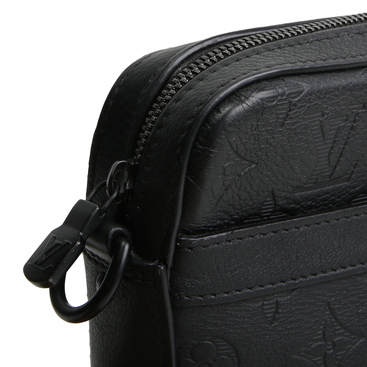LOUIS VUITTON Monogram Shadow Trio Messenger Bag - Black