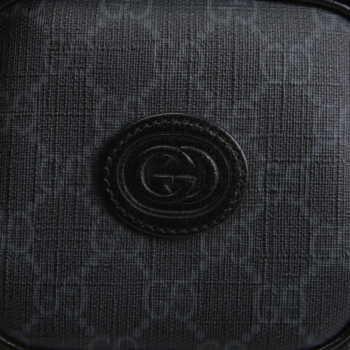 GUCCI GG Supreme Mini Messenger Bag - Black