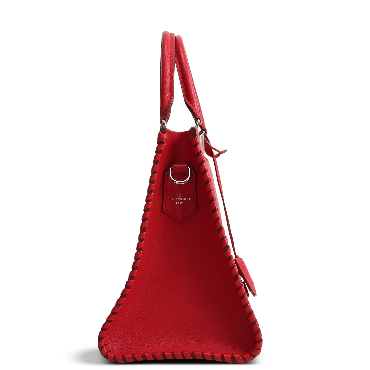 LOUIS VUITTON Monogram Very Zipped Tote - Red