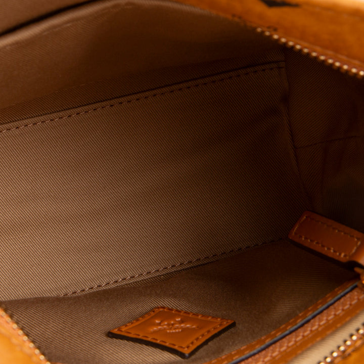 MCM Visetos Aren Tote - Cognac