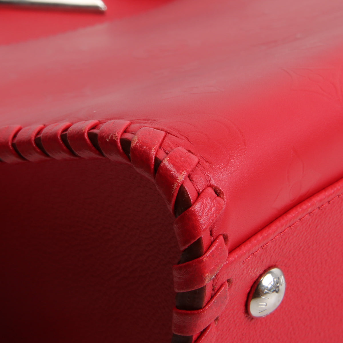 LOUIS VUITTON Monogram Very Zipped Tote - Red