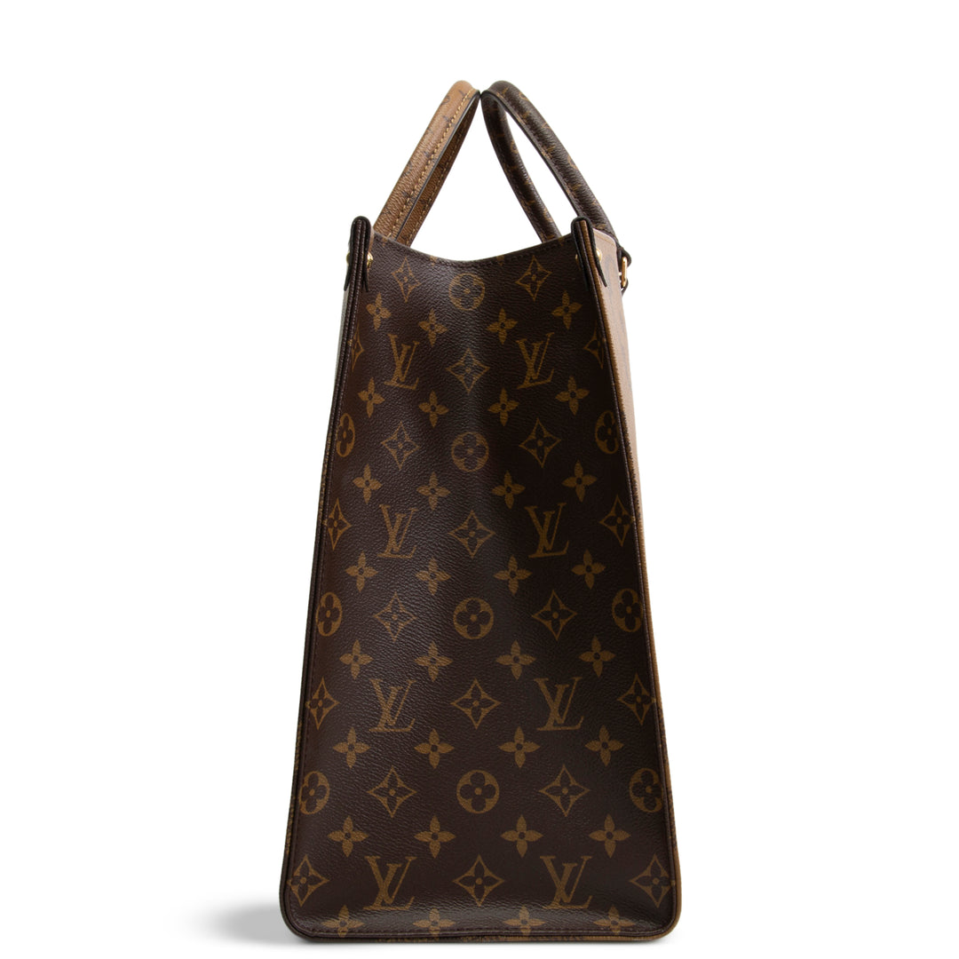 LOUIS VUITTON Giant Monogram Reverse OnTheGo GM