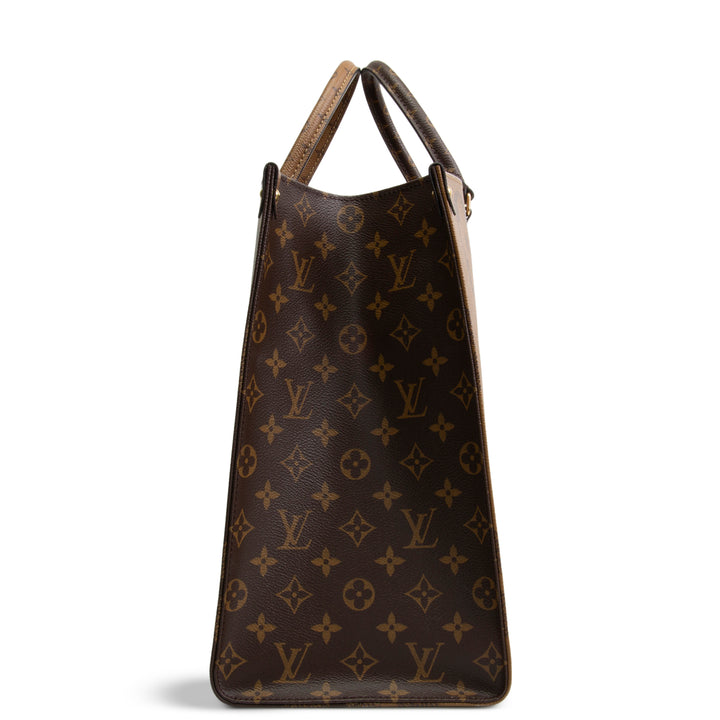 LOUIS VUITTON Giant Monogram Reverse OnTheGo GM