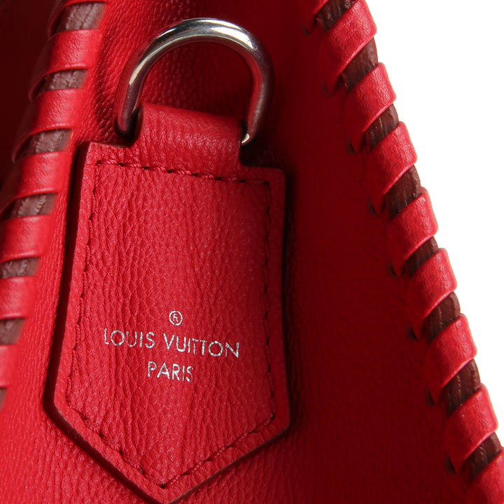 LOUIS VUITTON Monogram Very Zipped Tote - Red