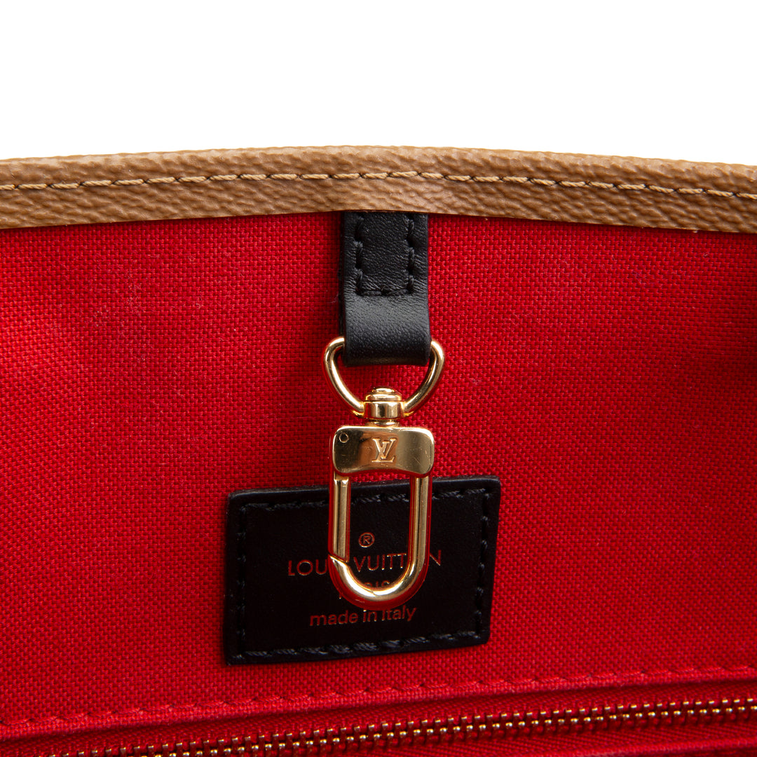LOUIS VUITTON Giant Monogram Reverse OnTheGo GM