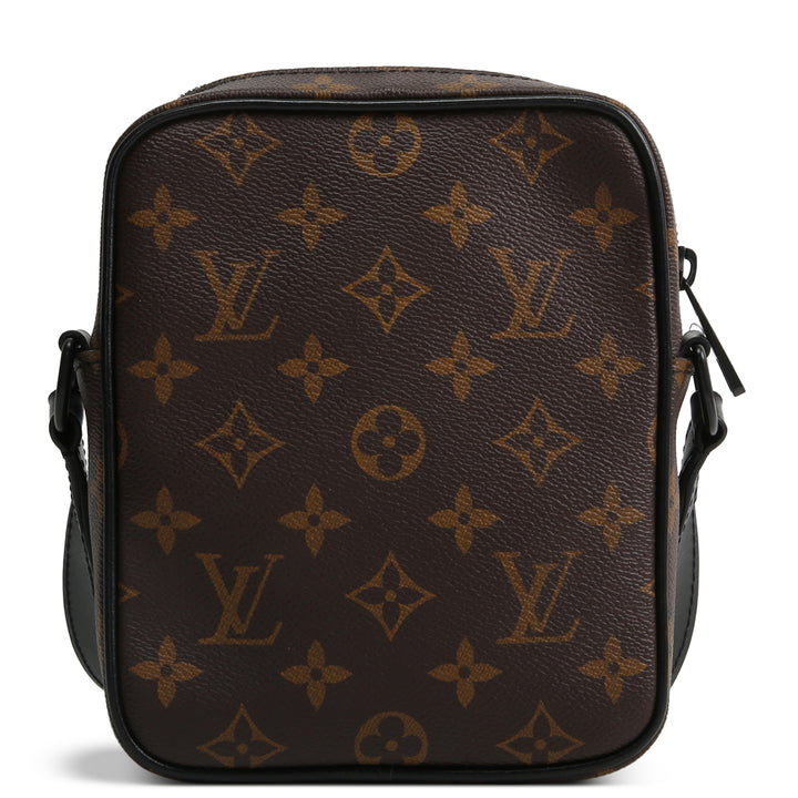 LOUIS VUITTON Monogram Macassar Mini Christopher Wearable Wallet