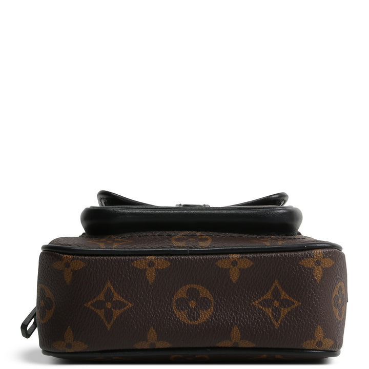 LOUIS VUITTON Monogram Macassar Mini Christopher Wearable Wallet