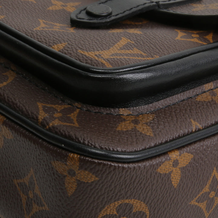 LOUIS VUITTON Monogram Macassar Mini Christopher Wearable Wallet