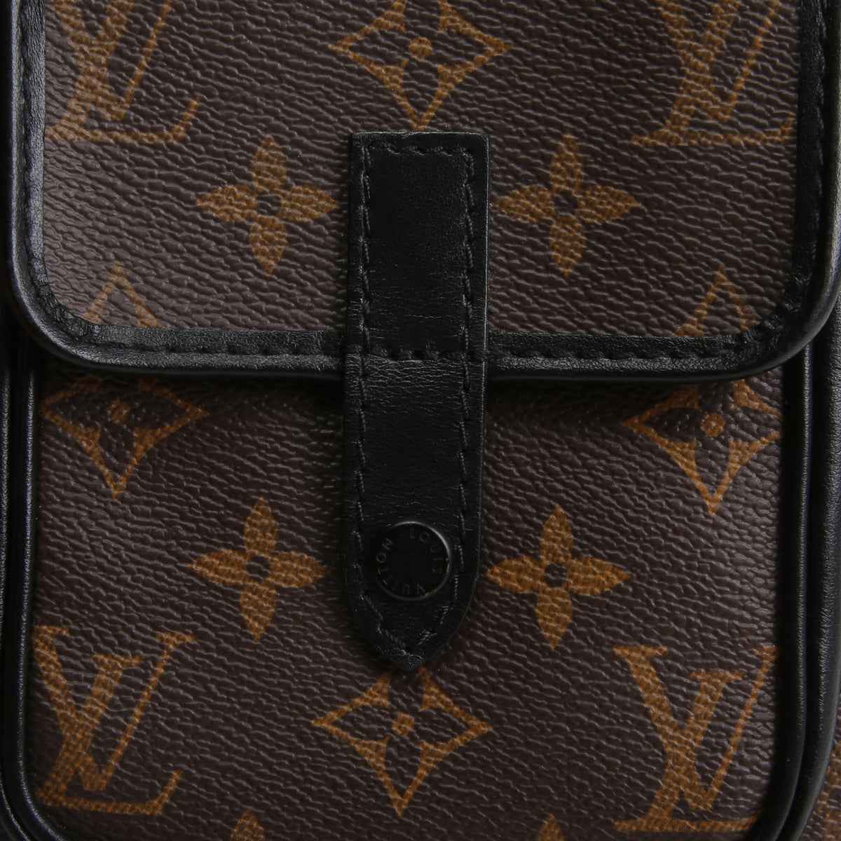 LOUIS VUITTON Monogram Macassar Mini Christopher Wearable Wallet