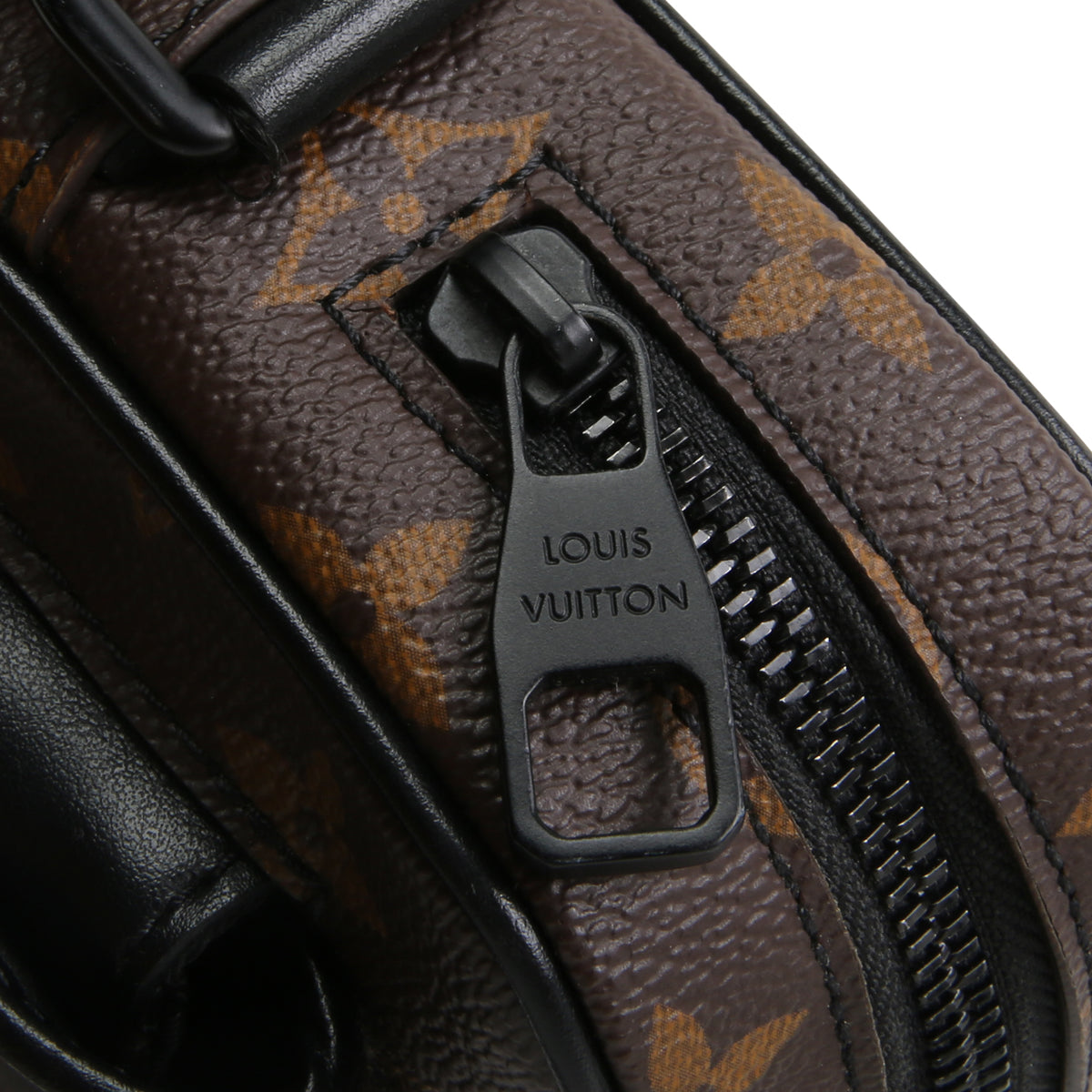 LOUIS VUITTON Monogram Macassar Mini Christopher Wearable Wallet