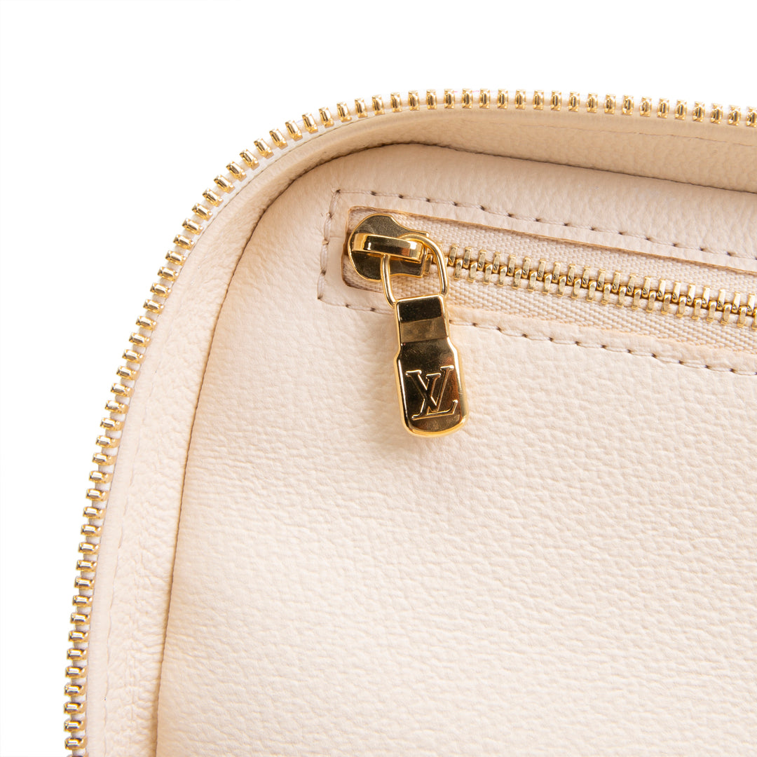 LOUIS VUITTON x Takashi Murakami Multicolore Nice BB Vanity - White