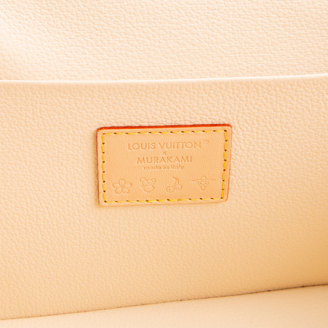 LOUIS VUITTON x Takashi Murakami Multicolore Nice BB Vanity - White