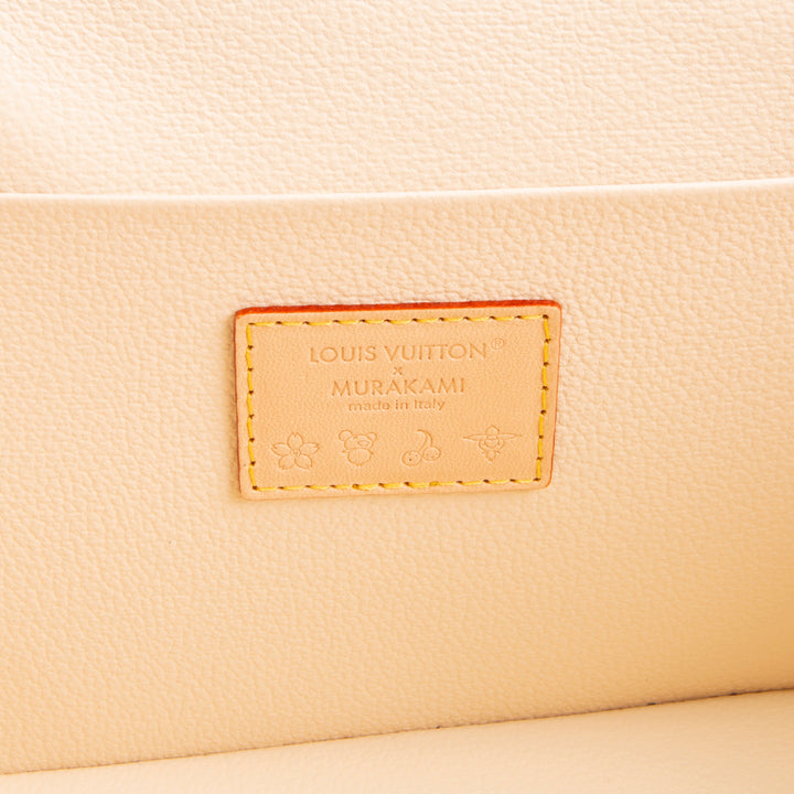 LOUIS VUITTON x Takashi Murakami Multicolore Nice BB Vanity - White