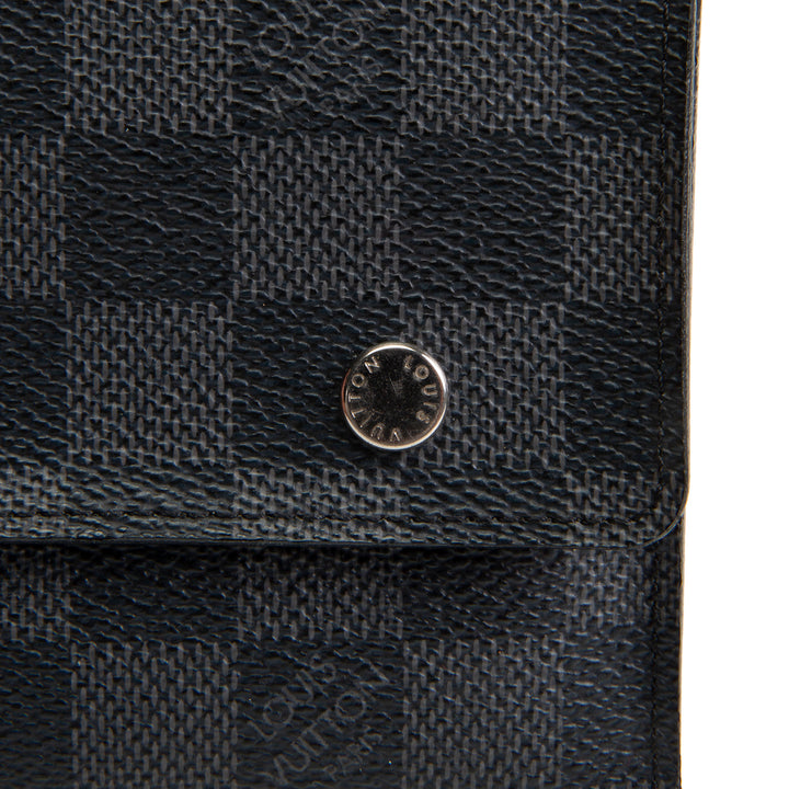 LOUIS VUITTON Damier Graphite Modulable Compact Wallet