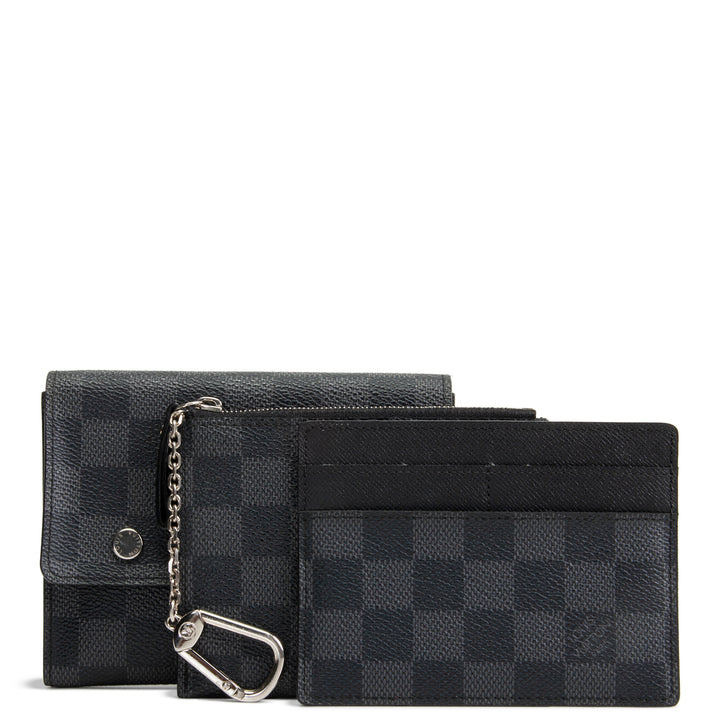 LOUIS VUITTON Damier Graphite Modulable Compact Wallet