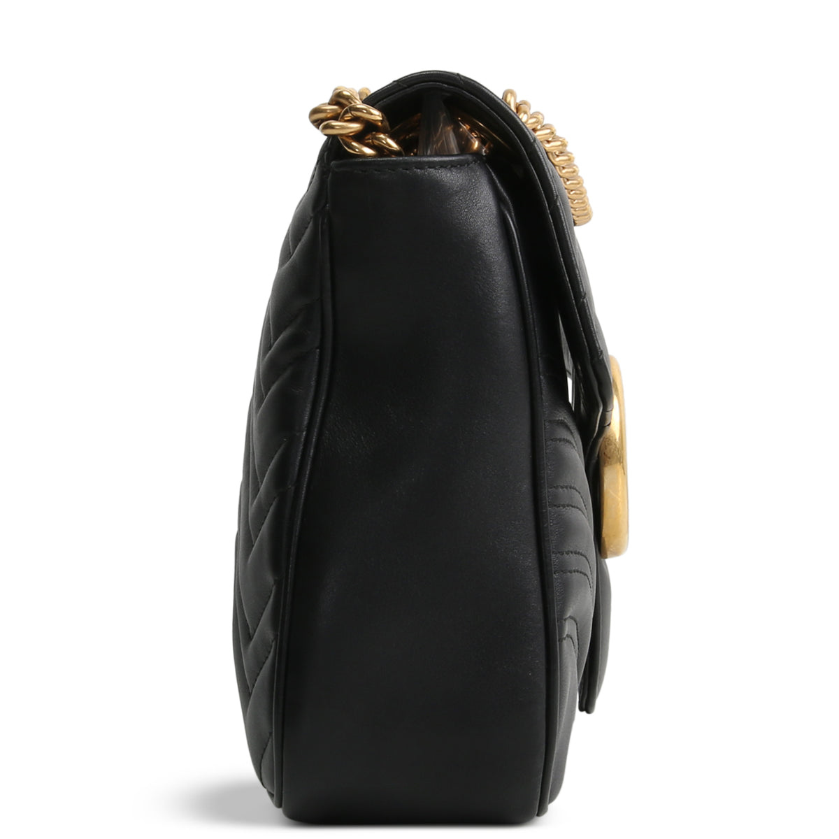Gucci Matelasse Medium GG Marmont Shoulder Bag
