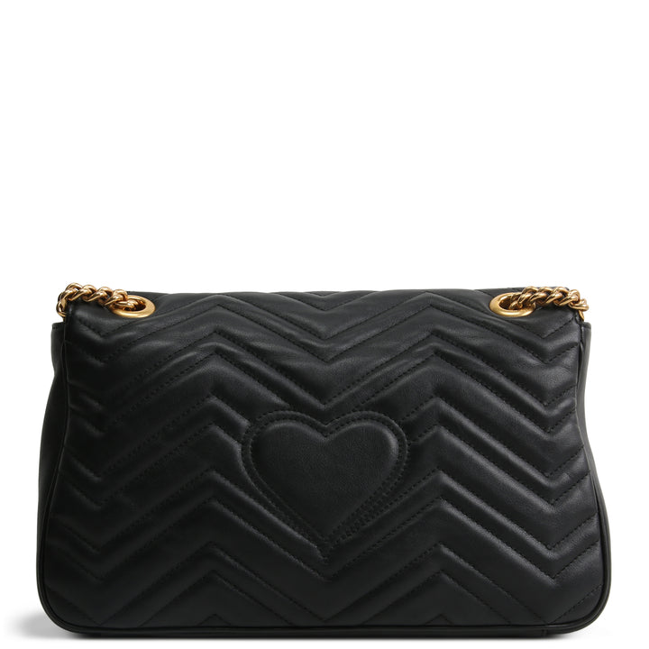 Gucci Matelasse Medium GG Marmont Shoulder Bag