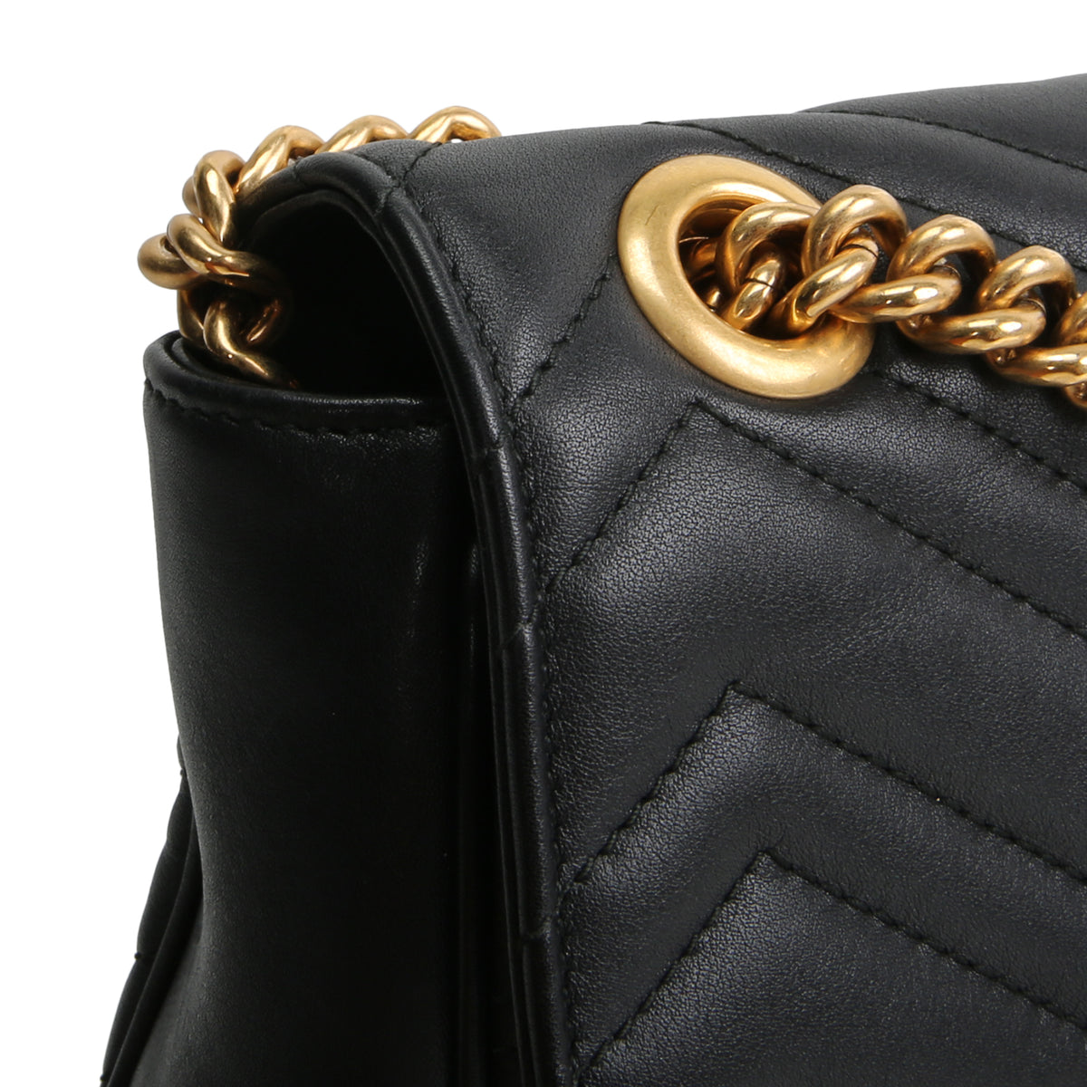 Gucci Matelasse Medium GG Marmont Shoulder Bag