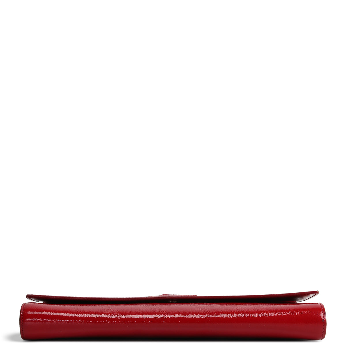SAINT LAURENT Patent Leather Belle De Jour Clutch