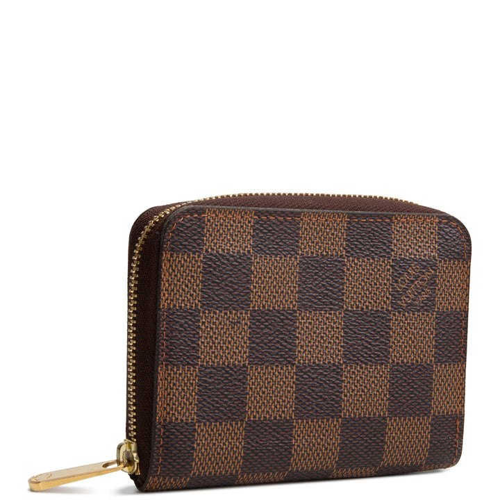 LOUIS VUITTON Damier Ebene Zippy Coin Purse