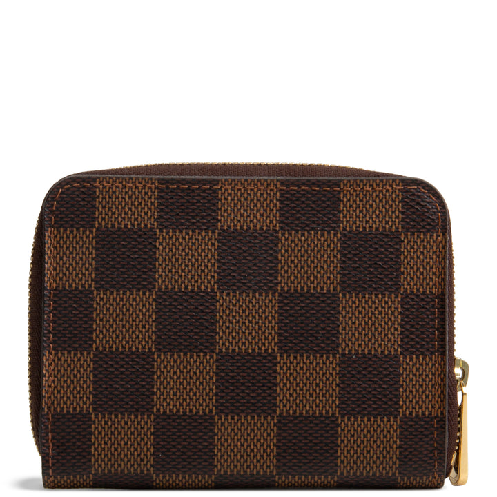 LOUIS VUITTON Damier Ebene Zippy Coin Purse