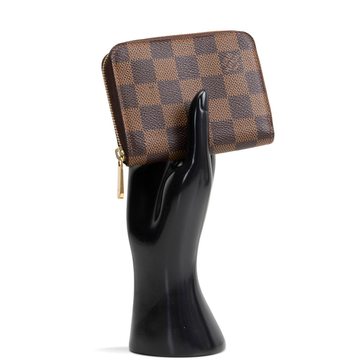 LOUIS VUITTON Damier Ebene Zippy Coin Purse