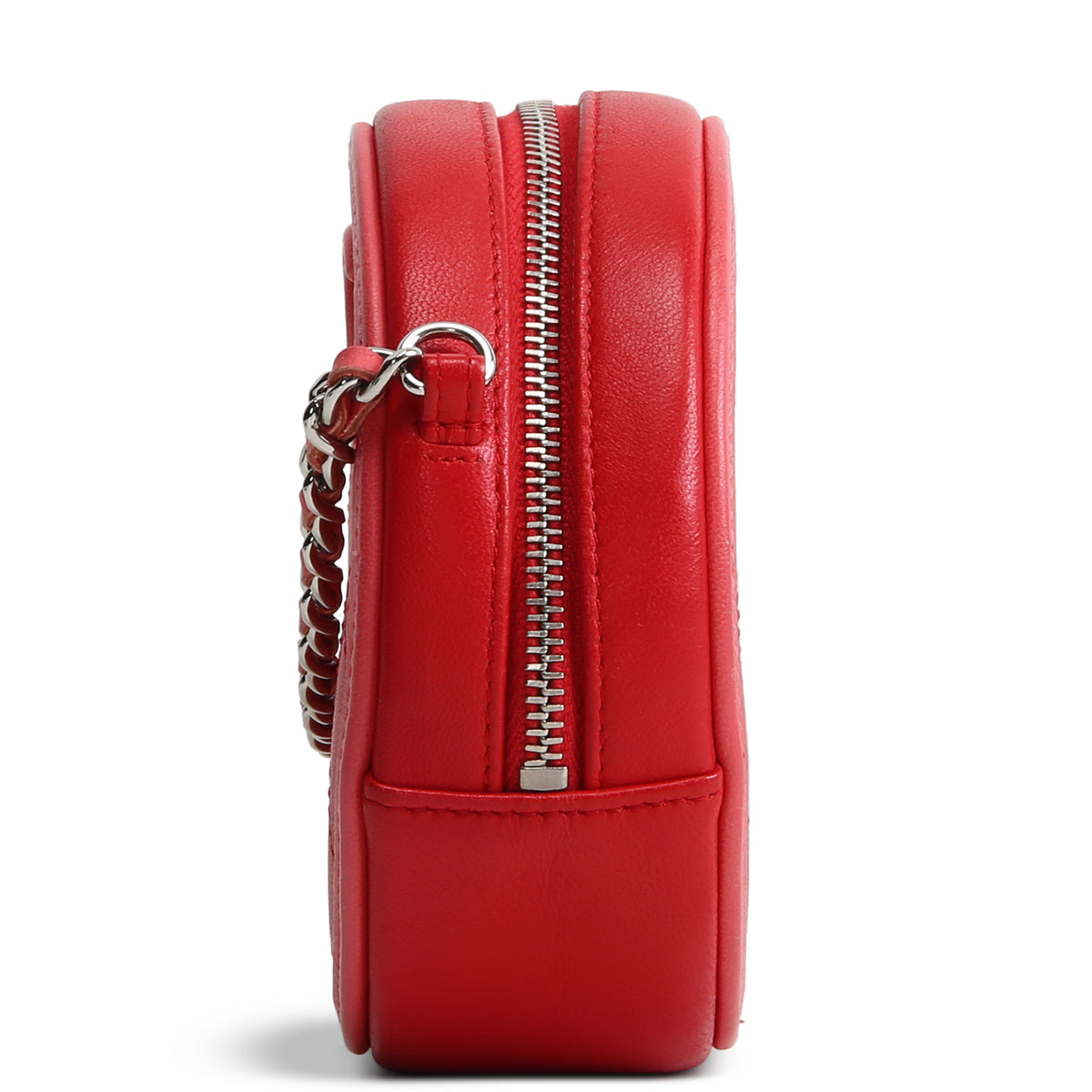 CHANEL CC Color Pop Round Clutch with Chain