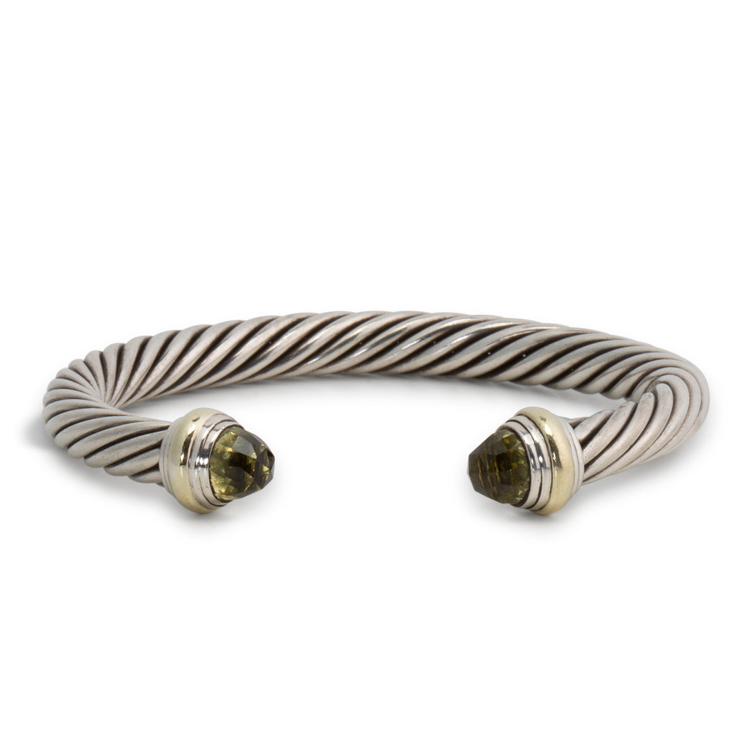 DAVID YURMAN Prasiolite Classic Cable Cuff
