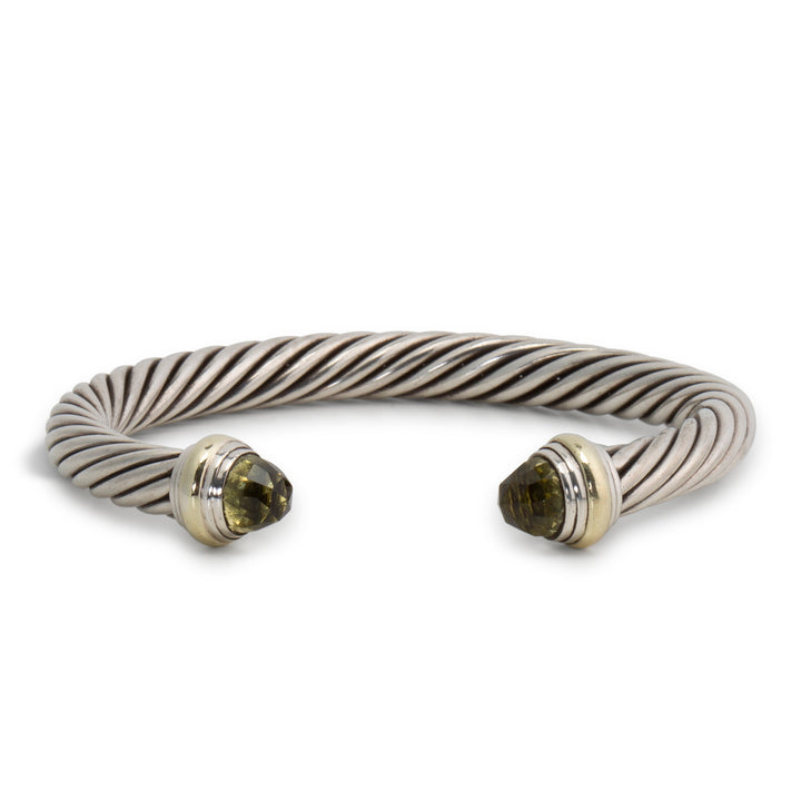 DAVID YURMAN Prasiolite Classic Cable Cuff