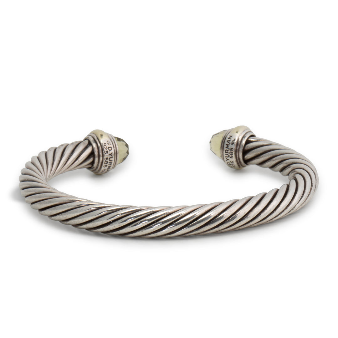 DAVID YURMAN Prasiolite Classic Cable Cuff