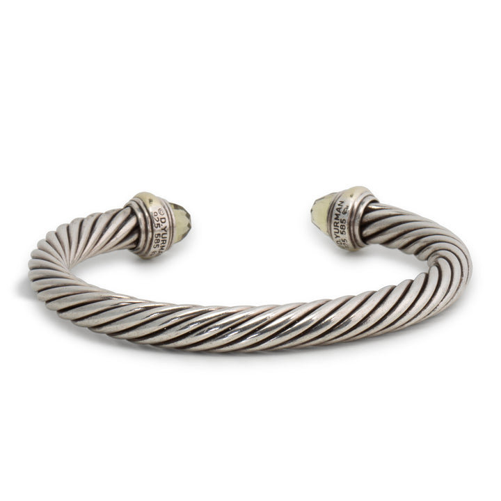 DAVID YURMAN Prasiolite Classic Cable Cuff