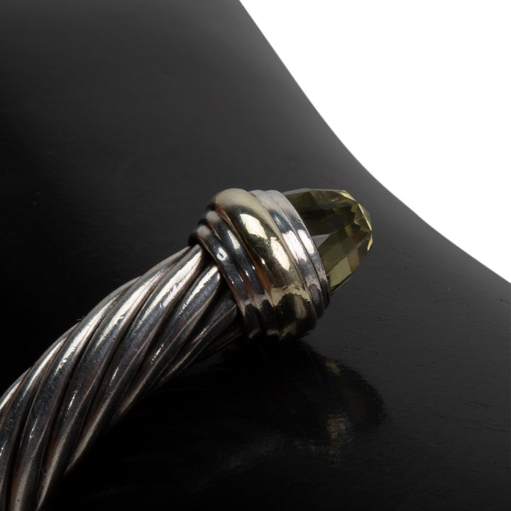 DAVID YURMAN Prasiolite Classic Cable Cuff